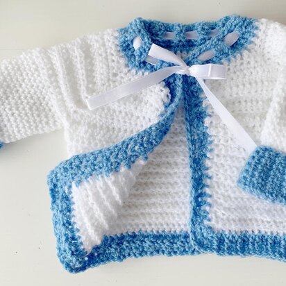 Crochet Newborn Cardigan