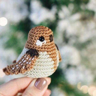 Crochet bird Great tit