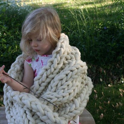 Mega Wrap - knitting pattern