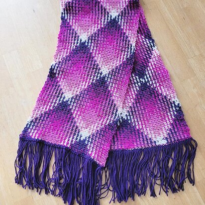 Colour Pooled Scarf