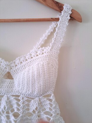 Crochet Bustier top