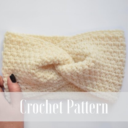 The Rosa Headband Crochet Pattern