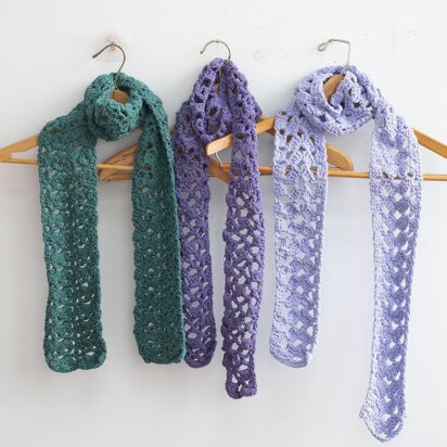 Three Cotton Scarves