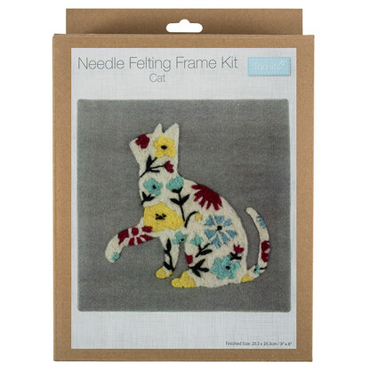 Trimits Cat Needle Felting Kit - 8 x 8in