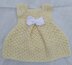 Crochet Pleated Baby Dress