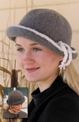 Felted Cloche Hat in Imperial Yarn Columbia - P103 - Downloadable PDF
