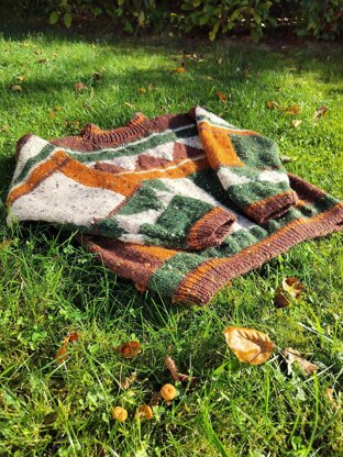 Oversized autumn sweater