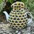 Textured Tweed 4 Cup Teapot Cosy Knitting Pattern