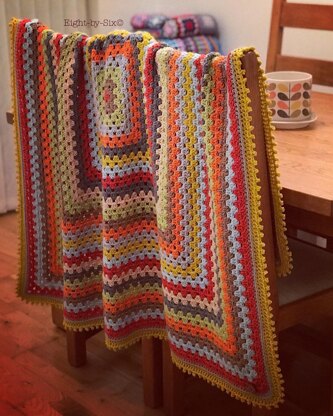 Vintage inspired Granny Blanket