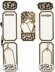 Tonic Studios Verso Dimensions Dies - Legacy Keeper Wallet