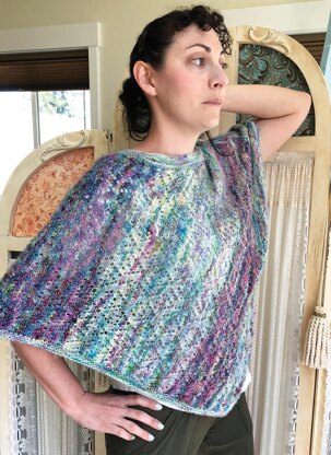 Lacy Bits Poncho