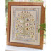 Historical Sampler Company Tree A-Z Birth Sampler, Boy Cross Stitch Kit - 28cm x 34cm