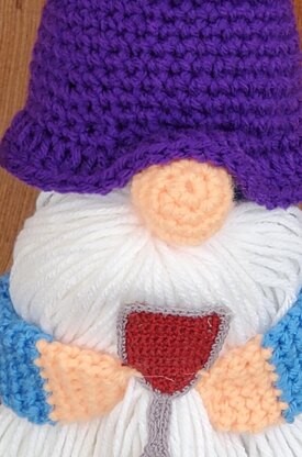 Wino Gnome bottle cozy