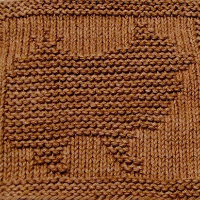 POMERANIAN Cloth - knitting pattern