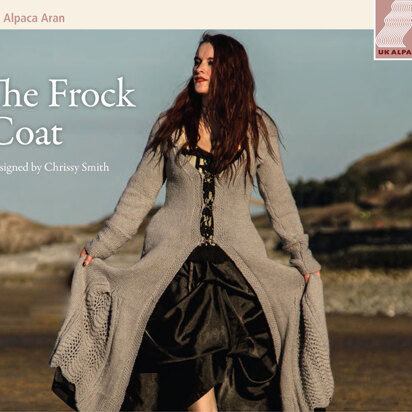 Frock Coat in UK Alpaca Baby Alpaca Merino Aran - Downloadable PDF
