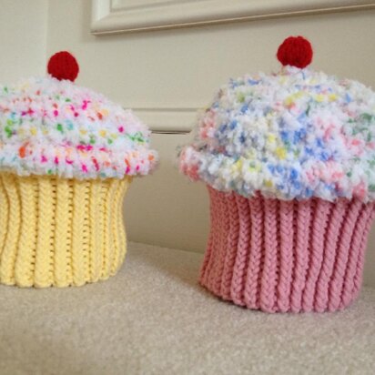 Cupcake Baby Hat