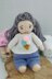 Doll Knitting Pattern - Knitted Doll Marshmallow