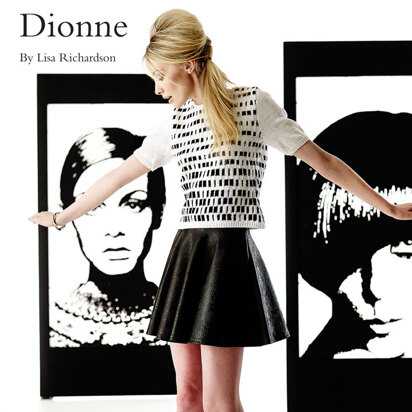 Dionne Sweater in Rowan Cotton Glace