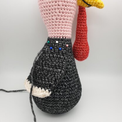 Trenton the Turkey - US Terminology - Amigurumi