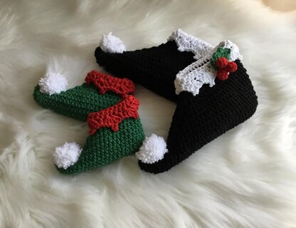 Elf Bootie & Hat Set N 336