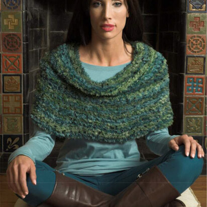 Cowl in Plymouth Yarn Spago - F537 - Downloadable PDF