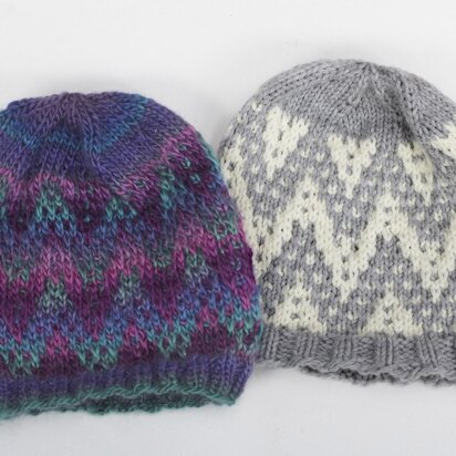 Mosaic Knit Hat