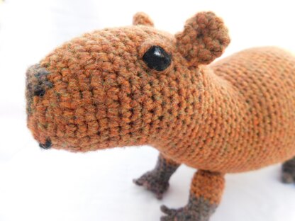 Amigurumi Capi, the Capybara