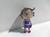 Ballerina doll with purple dress