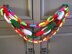 PAPER CHAIN CRAZE DK knitting pattern Hair Bun Wrap Necklace Bracelet Christmas Birthday Decorations Bunting