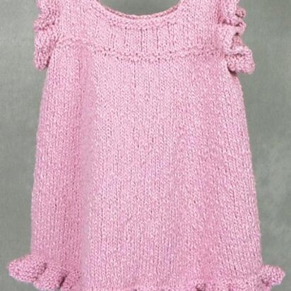Frilly Dress - knitting pattern