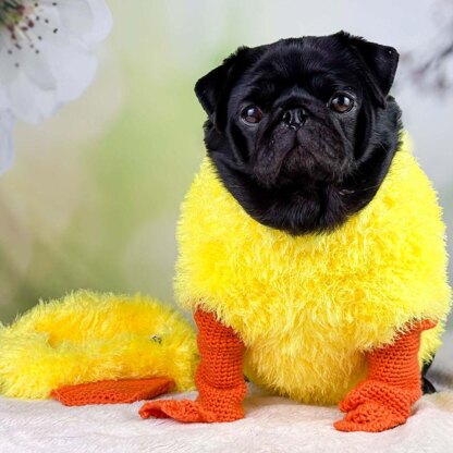 Doggie Diva Duckling Costume