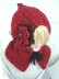 209 LITTLE RED RIDING HOOD Neckwarmer Hoodie