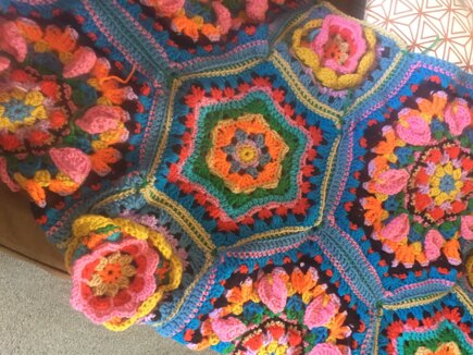 Casa Kahlo blanket #4