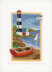 Vervaco Lighthouse Miniature Cross Stitch Kit (3 pcs) - 8cm x 12cm