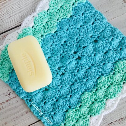 She Sells Sea Shells Washcloth