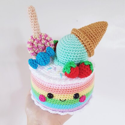 Rainbow Candy Cake