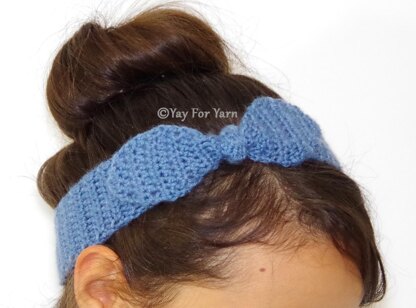 Knotted Bow Headband