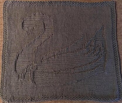 Svane/Swan Dishcloth/Serviet/Karklud