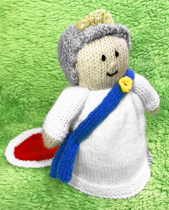 Royal Queen Jubilee Soft Toy Plush 23 cms