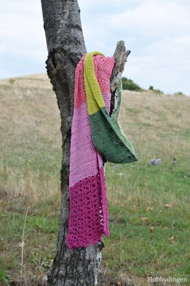 The Flower Fields Shawl