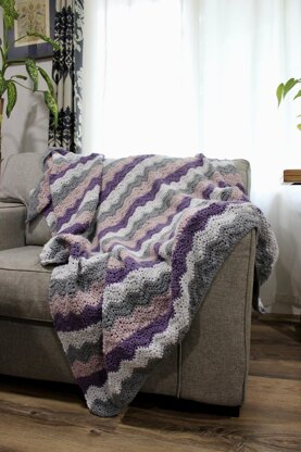 Lilac Blossom Blanket