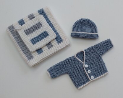 Noah Premature Baby Cardigan Set