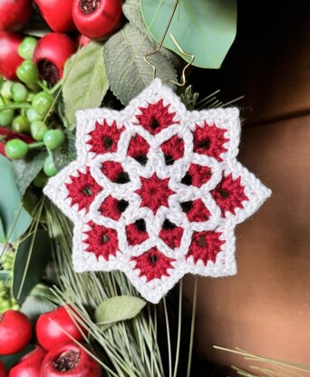 Winter Star Ornament