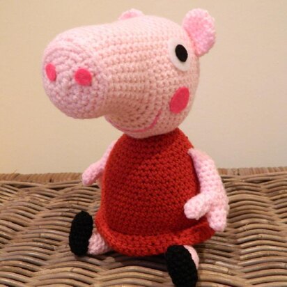 Peppa Pig plush amigurumi