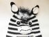 Zebra Earflap Hat