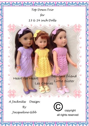 LC10 Top Down Trio for 13 and 14 inch dolls