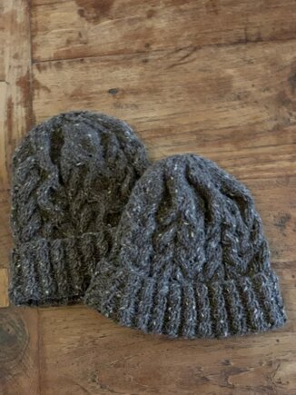 Hats Aran wool #1