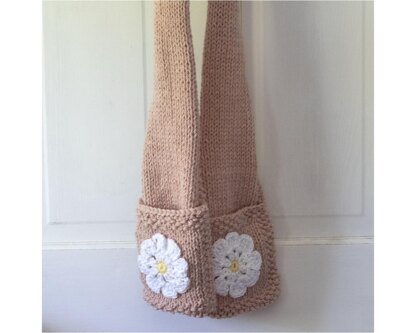 Flower Pocket Scarf