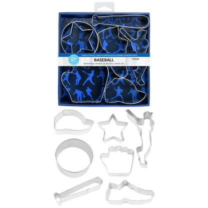 R&M Baseball Cookie Cutters Set of 7