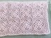 Lacy Filet Motif Crochet Baby Blanket Pattern